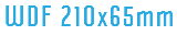 WDF 210x65mm